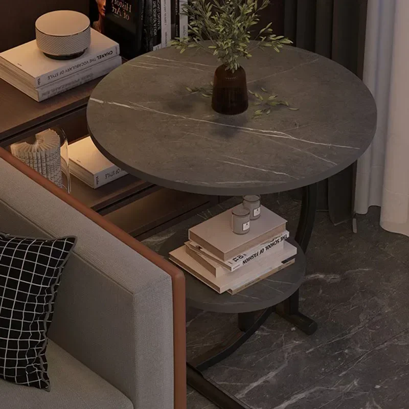 55 см угловые круглые журнальные столики центральные белые минималистичные