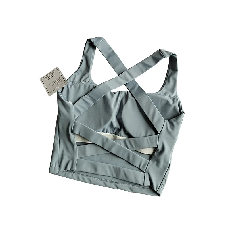 Sports Bra Women U-Shaped Back Running Fitness Yoga Push Up Shockproof Vset Quick-Dry Vest Professional Sexy Bras