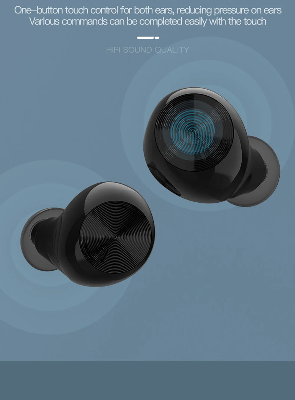 Bluetooth-гарнитура mdig TWS-K1 True Wireless 5 1 HD с сабвуфером игровые водонепроницаемые