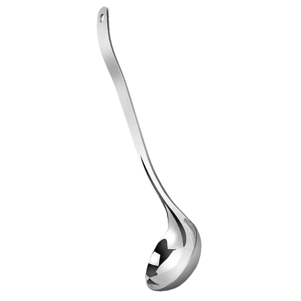 

Ladle Dipper Soup Stainless Steel Spoon Gravy Sauce Cooking Kitchen Salad Dressing Chili Porridge Metal Drizzle Bath Serving