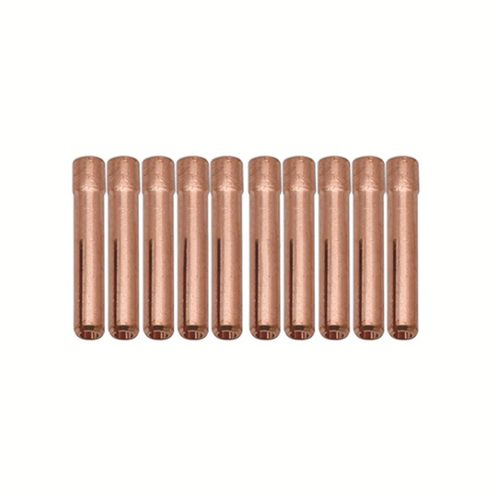 

Upgrade Your Welding Work with 10pcs TIG Welding Collet Tungsten Electrodes For WP9/20/25 Torch Long lasting Performance