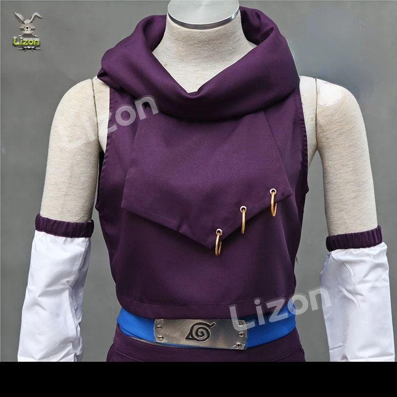 Аниме Косплей Ино Яманака костюм для женщин фиолетовое платье представлений