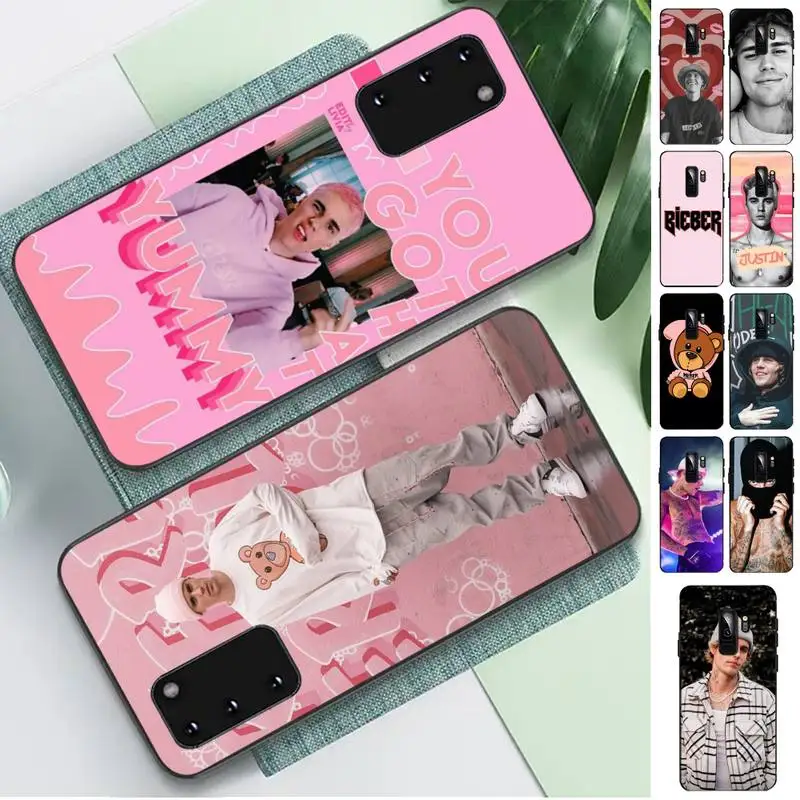 

Fashion Justin Bieber Phone Case for Samsung S10 21 20 9 8 plus lite S20 UlTRA 7edge