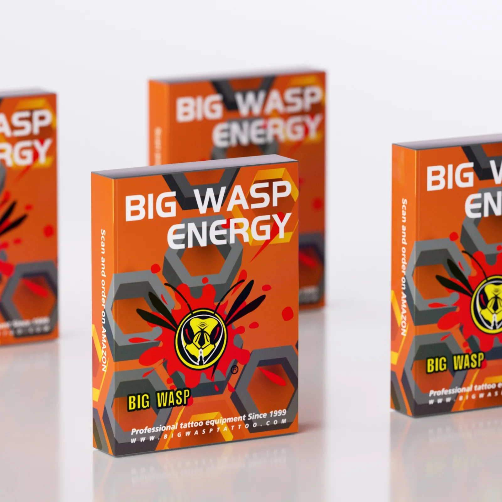 Фото Иглы для татуировок BIGWASP, 10 коробок (5 шт.), RL/RM/RS/M, одноразовые, силиконовые, стерилизованные, безопасные, для тату-машинок №3