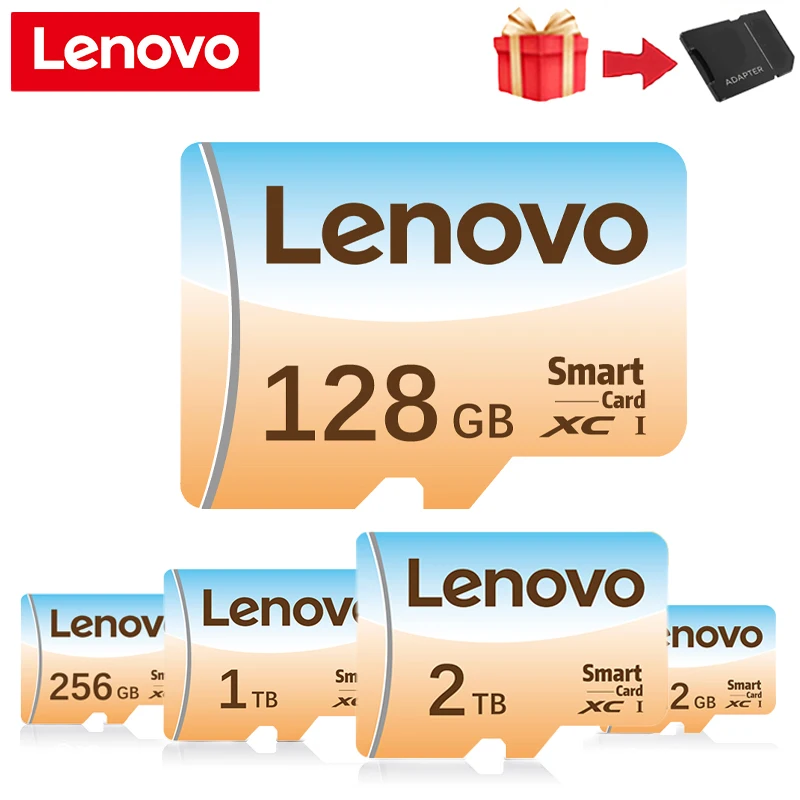 Высокоскоростная карта памяти Lenovo 1 ТБ 512 ГБ 256 класс 10 Micro TF SD для Nintendo Switch Phone/Ps4