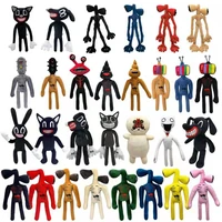 wholesale siren head plush toy rainbow sirenhead black catdog plushie doll horror character peluche stuffed toys for kids gifts