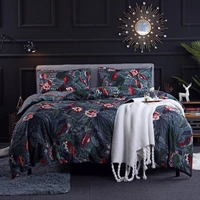 evich polyester gorgeous print bedding set for 3pcs single and double queen multi size four seasons bedroom home textile