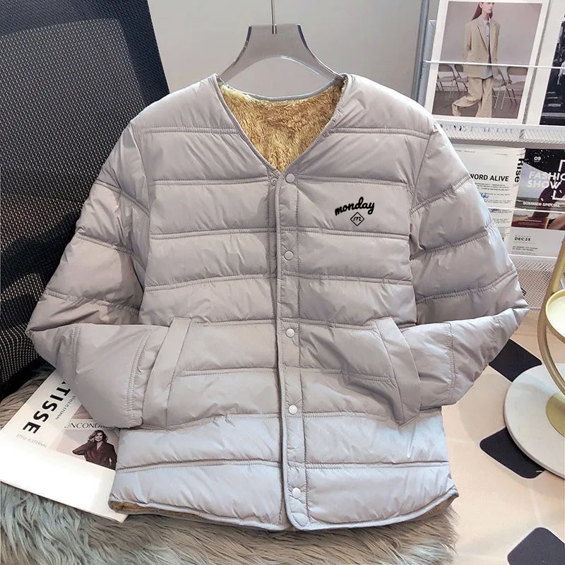 

Корейские зимние куртки для гольфа для мужчин, пуховая хлопковая ветрозащитная теплая одежда для гольфа, пальто, Мужская модная тонкая стеганая куртка