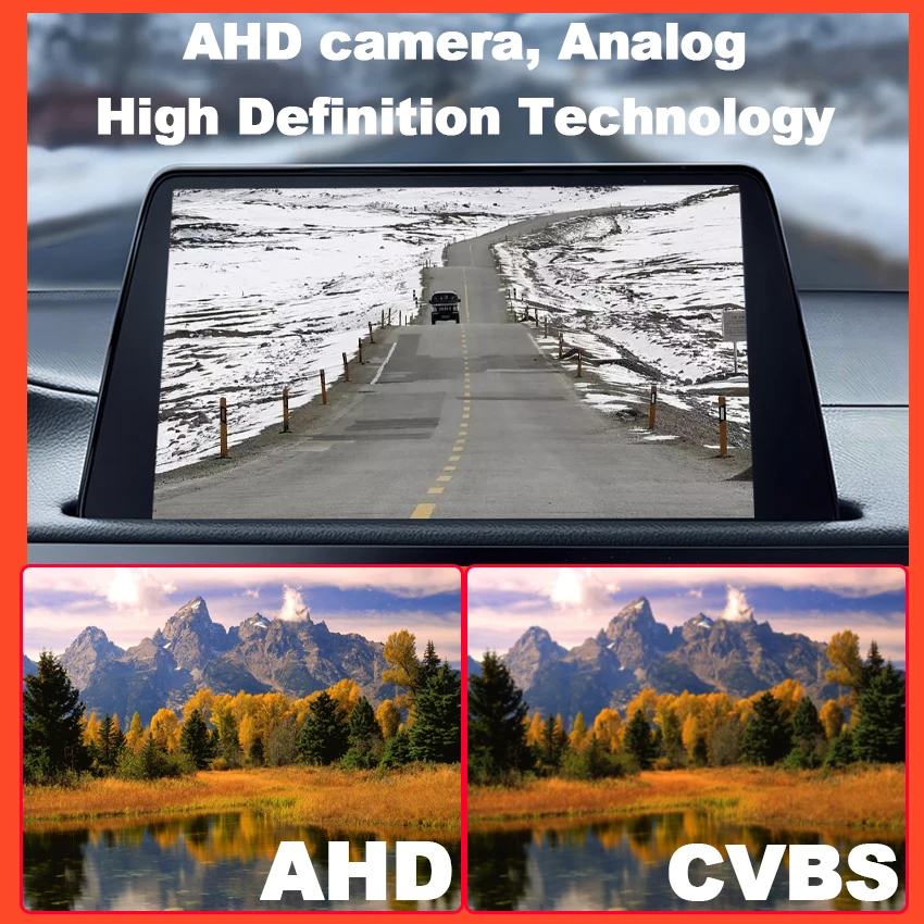 Фото Камера переднего вида CCD AHD 1080P с логотипом для автомобилей Mercedes Benz Vito Viano W205 W211 W212 W213 W164 W176 A B C E G GL SLK Class №5