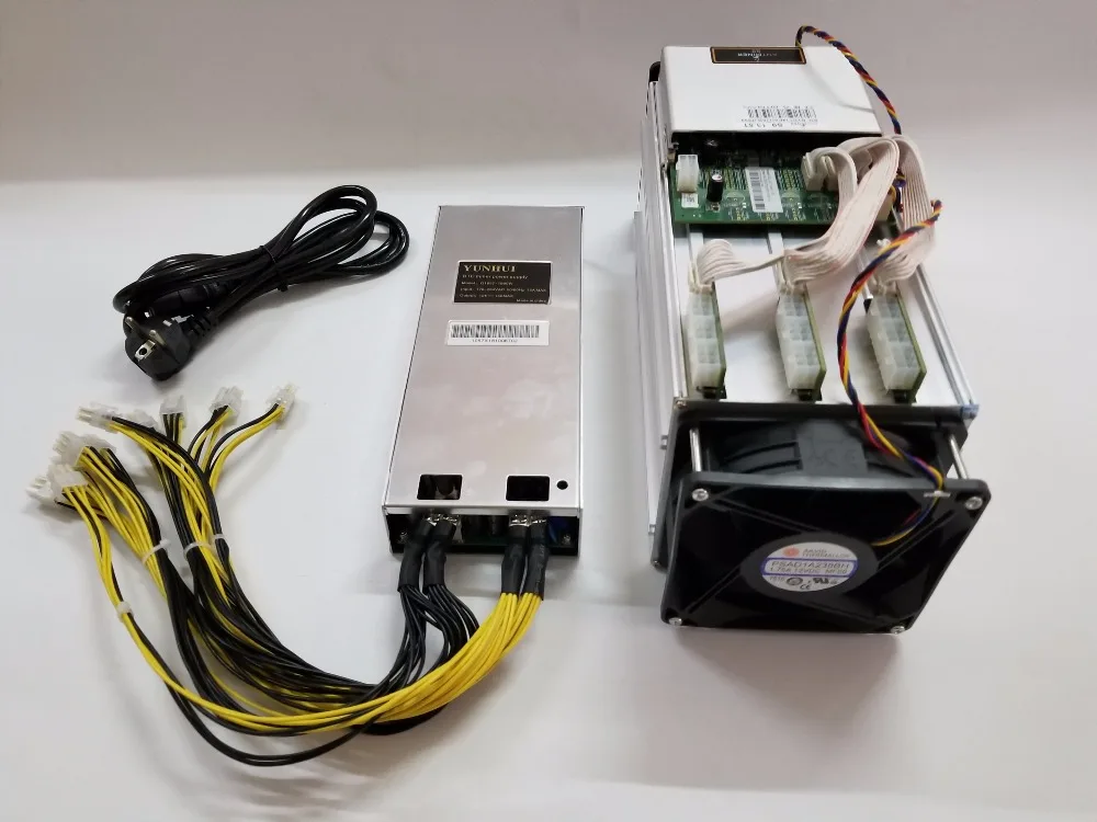 

AntMiner S9 13,5 T б/у с блоком питания, Майнер биткоинов Asic BTC BCH, Майнер лучше, чем Antminer S9 13,5 t 14t S9k S11 S15 S17 T9 +