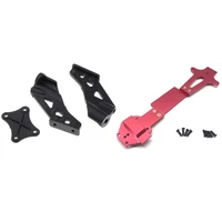 metal second floor board with tail fixed parts tail wing firmware fittings set for wltoys 144001 114 4wd rc car parts