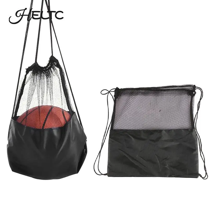Портативная Сетчатая Сумка для футбола рюкзак хранения футбольных мячей - купить