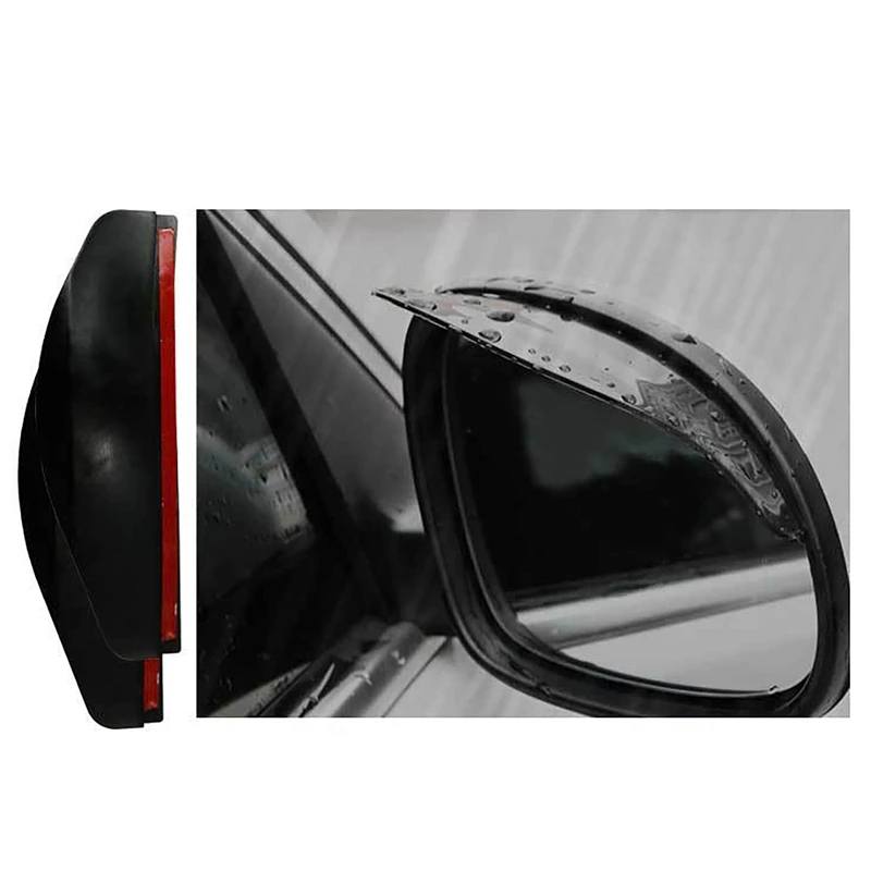 2 шт. универсальное автомобильное зеркало заднего вида дождевик для бровей авто