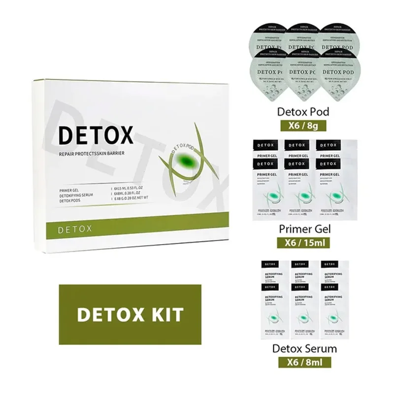 Осветляющие гели для лица набор омоложения кожи с капсулой CO2 кислородный