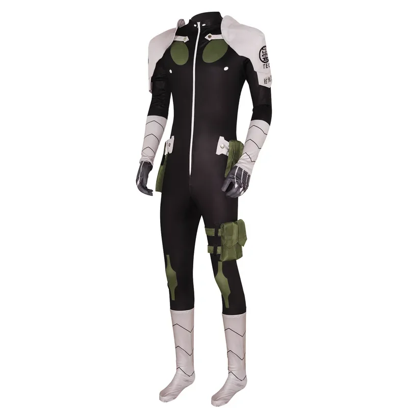 Костюм для косплея из аниме кайдзю комбинезон с париком маска перчатки носки