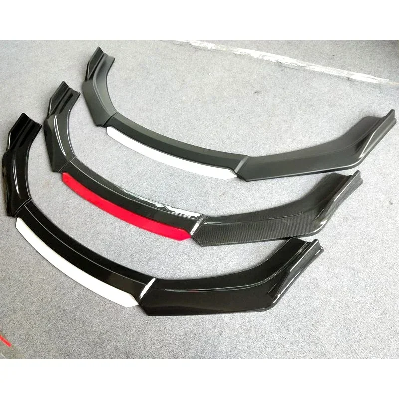Новый! Спойлер переднего бампера для Honda Civic Sedan 2012-2019 Carbon Surface Protector Plate Lip Body Kit Chin