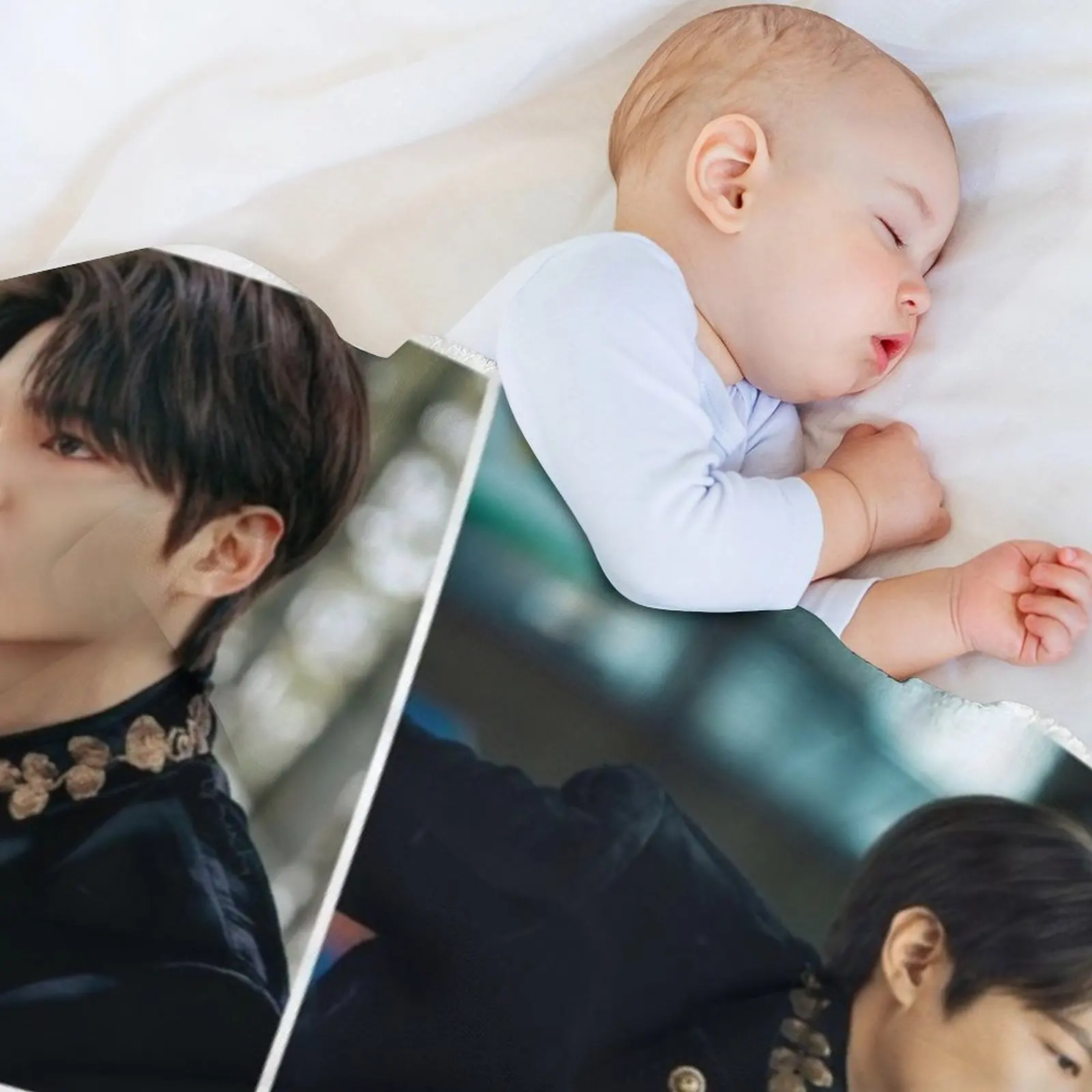 Фото Плед Lee Min Ho The King Handsome Collage, уютное теплое одеяло для декора спальни №3