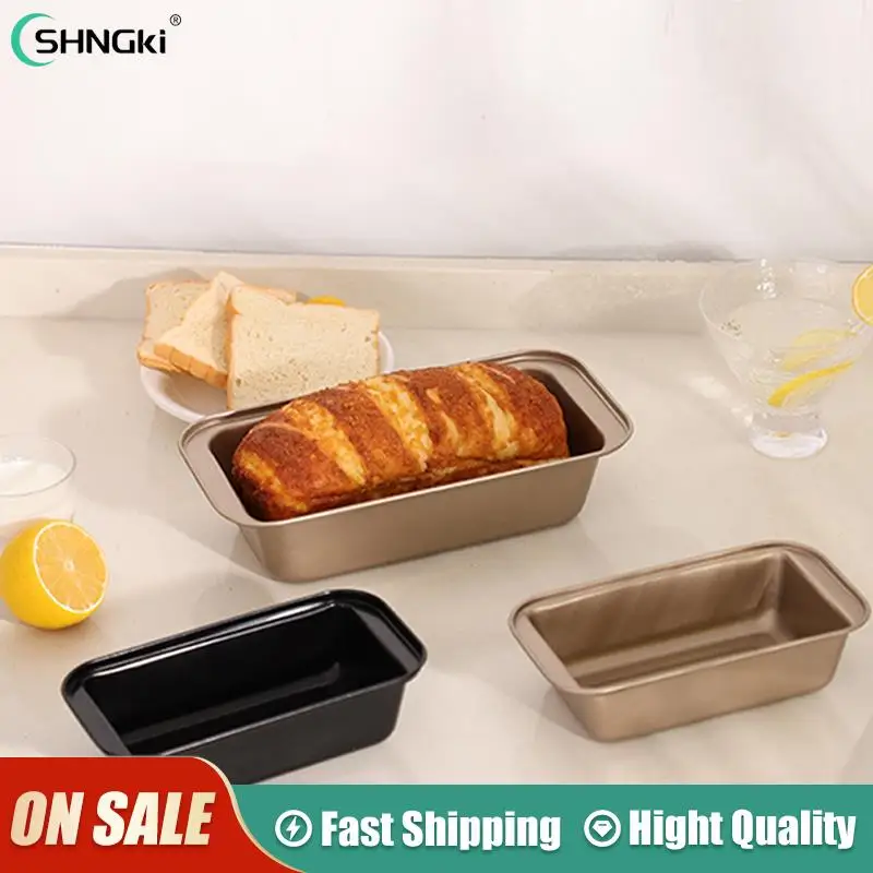 

Rectangular Nonstick Pans Carbon Steel Cake Mold Cheesecake Bread Loaf Pan Baking Mould Pie Tin Tray Bakeware Tool Accessories