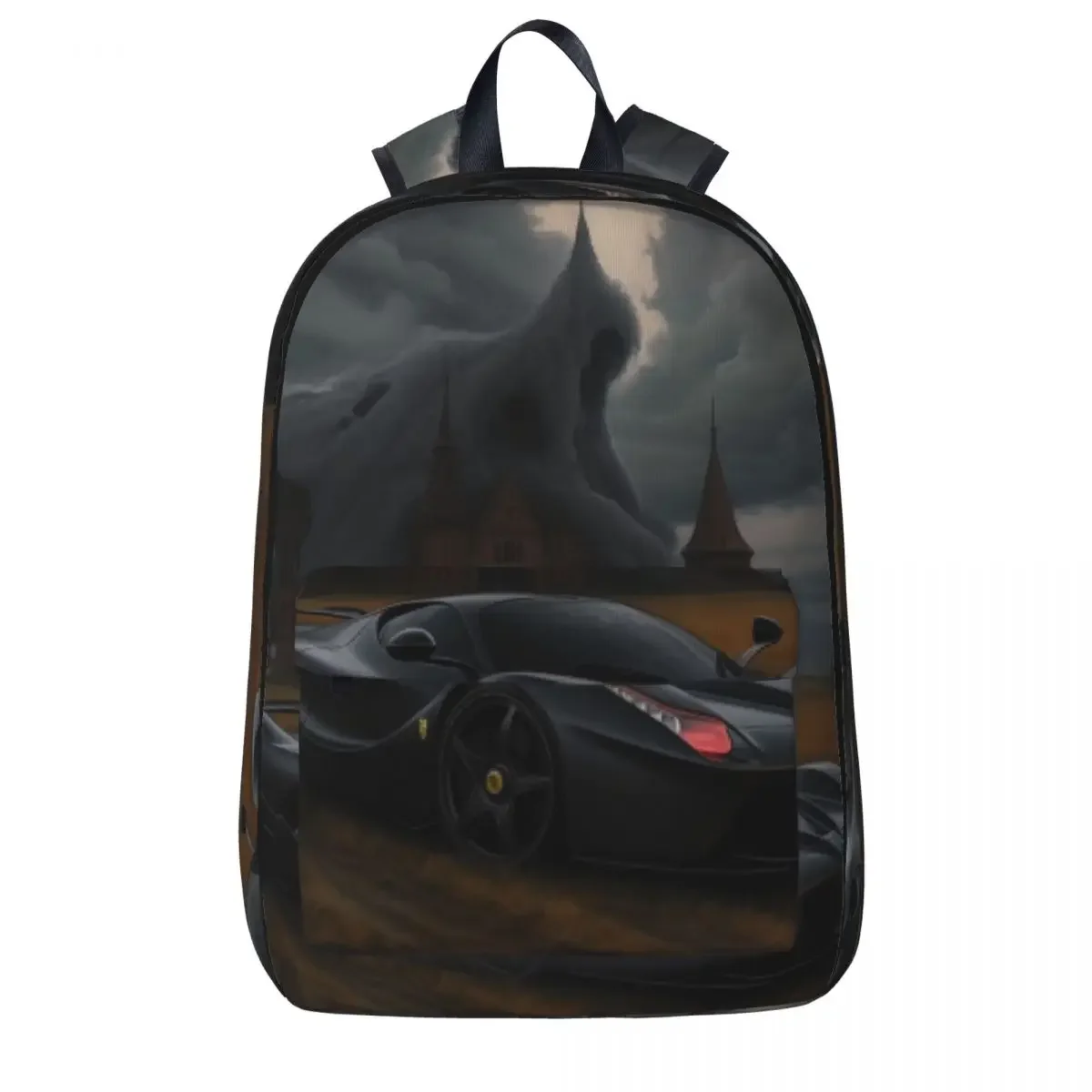 

Passionate Sports Car Backpack Gothic Mystic Streetwear Backpacks Boy Girl Hiking Big School Bags Colorful Rucksack