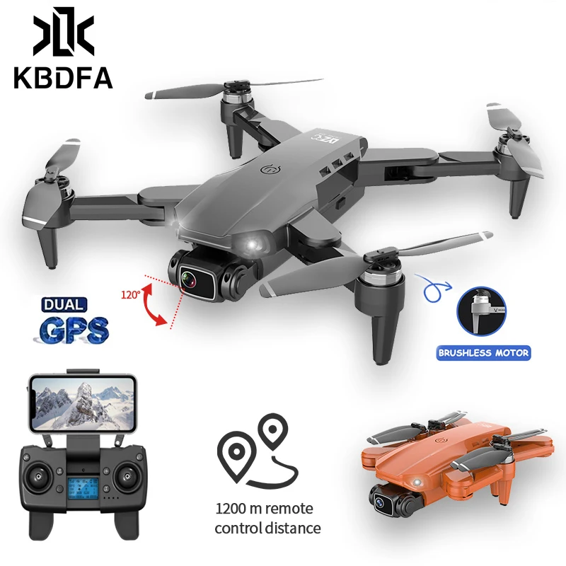 

KBDFA L900 PRO 4KHD Дрон Двойной Камера Бесщеточный Двигатель Препятствия Избегание GPS 5GWIFI пульт дистанционного управления Дрон FPV Quadcopter Дрон