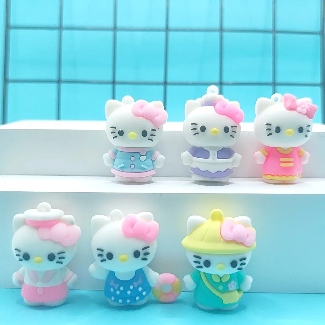 Новая кукла-брелок KT Cat подвеска-кошка Sanrio клей-подвеска подвеска-брелок Katie