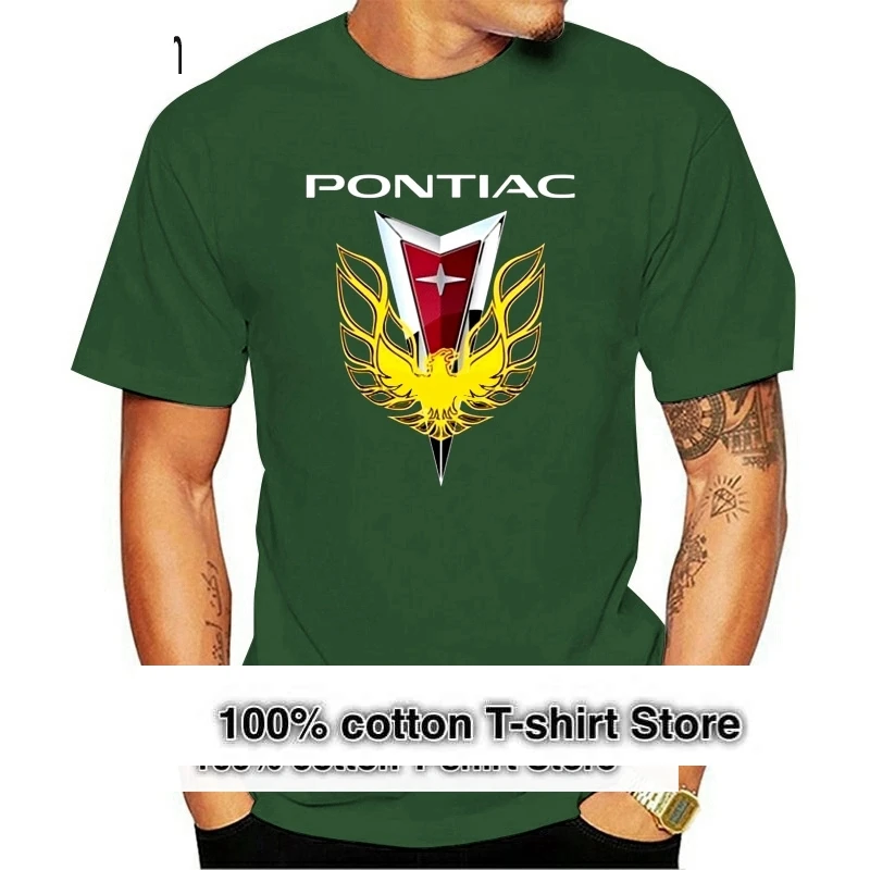 

New Ponti44c Muscle Car Logo Mens T-shirt size S-2XL