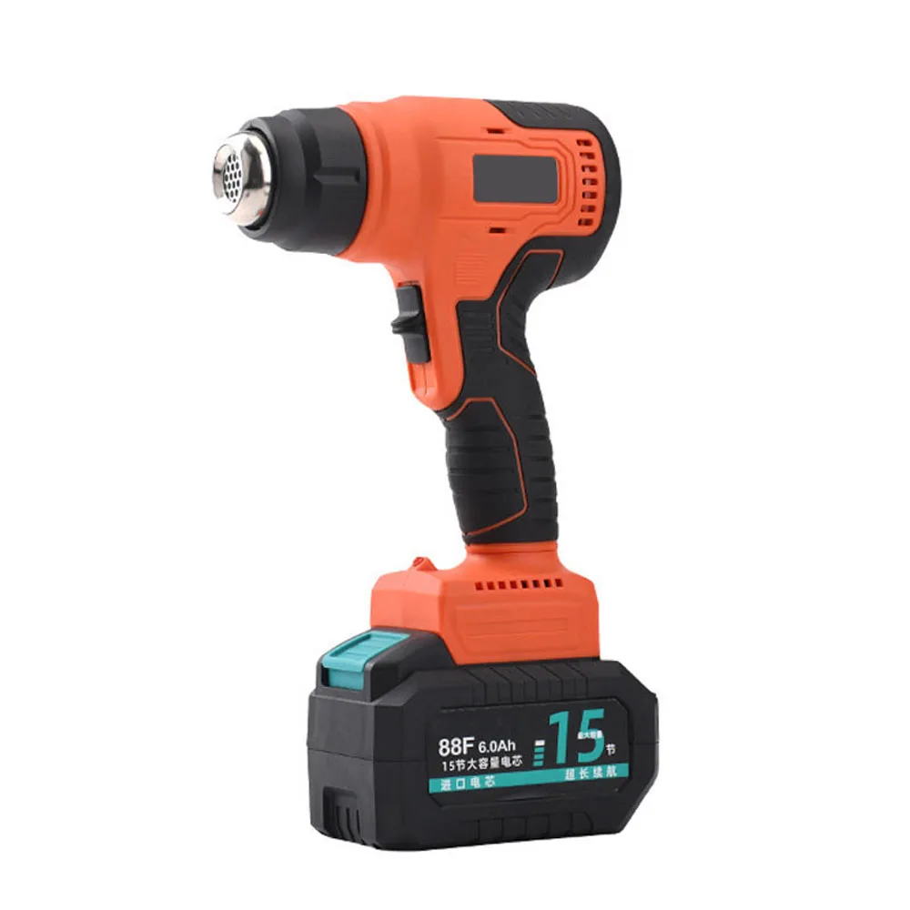 

New Handheld Hot Air Machine Lithium Rechargeable Heating Equipment Temperatures Adjustable Power Tool soldering Shrink wrapping