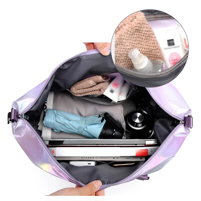 Dry Wet Yoga Mat Bag Fitness Gym Bags For Women Gymtas Travel Bag Outdoor Training Shoulder Bag Handbags Duffel Casual XA299A