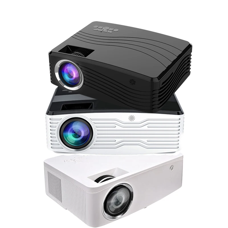 

Outdoor 8500 Lumens Projector 4k Portable Led Video 3d Native 1080p Projection Smart Movie Projectors