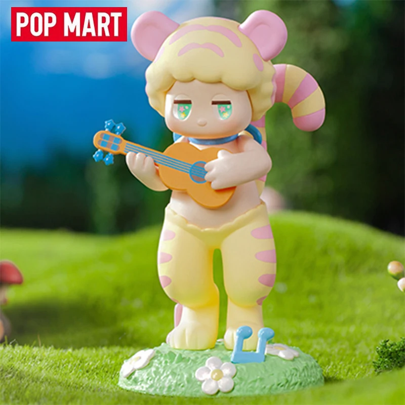 Фото Pop Mart Satyr животное карнавальная серия слепая коробка Guess Bag Mystery Box игрушки куклы милые аниме фигурки настольные украшения коллекция №2