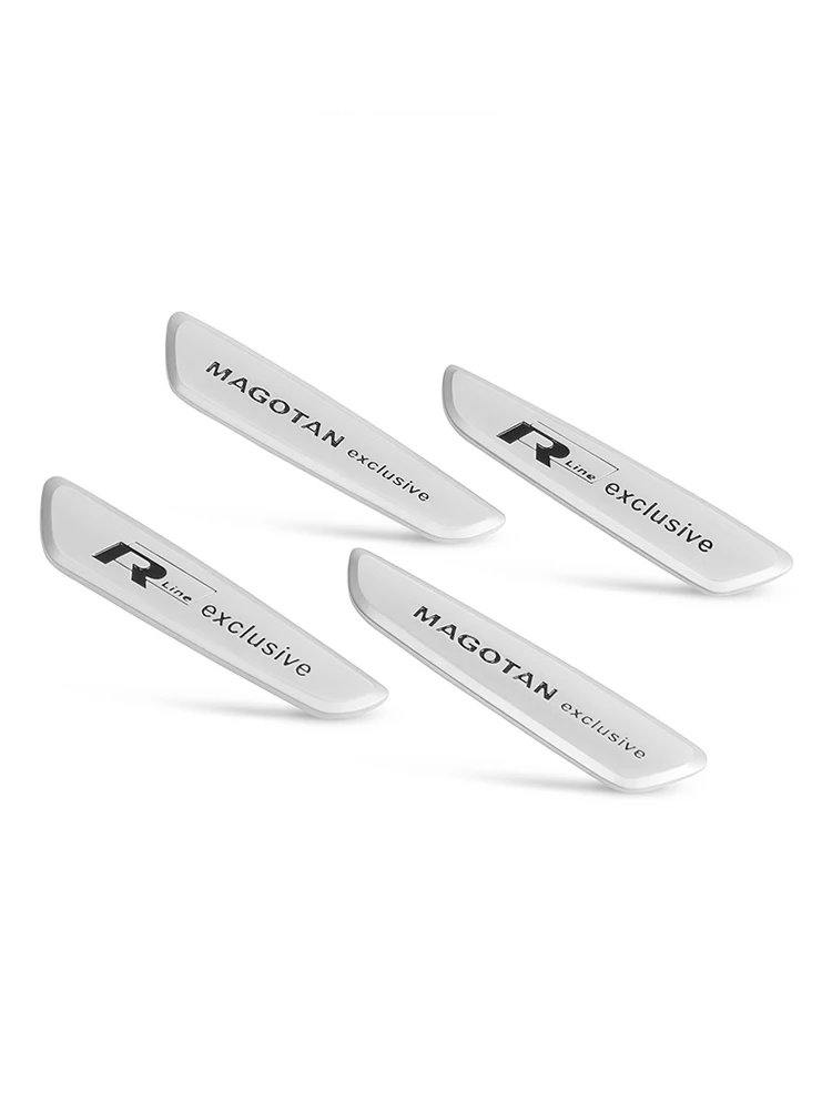 R LINE 3D наклейка из алюминиевого сплава для внутренней отделки автомобильной