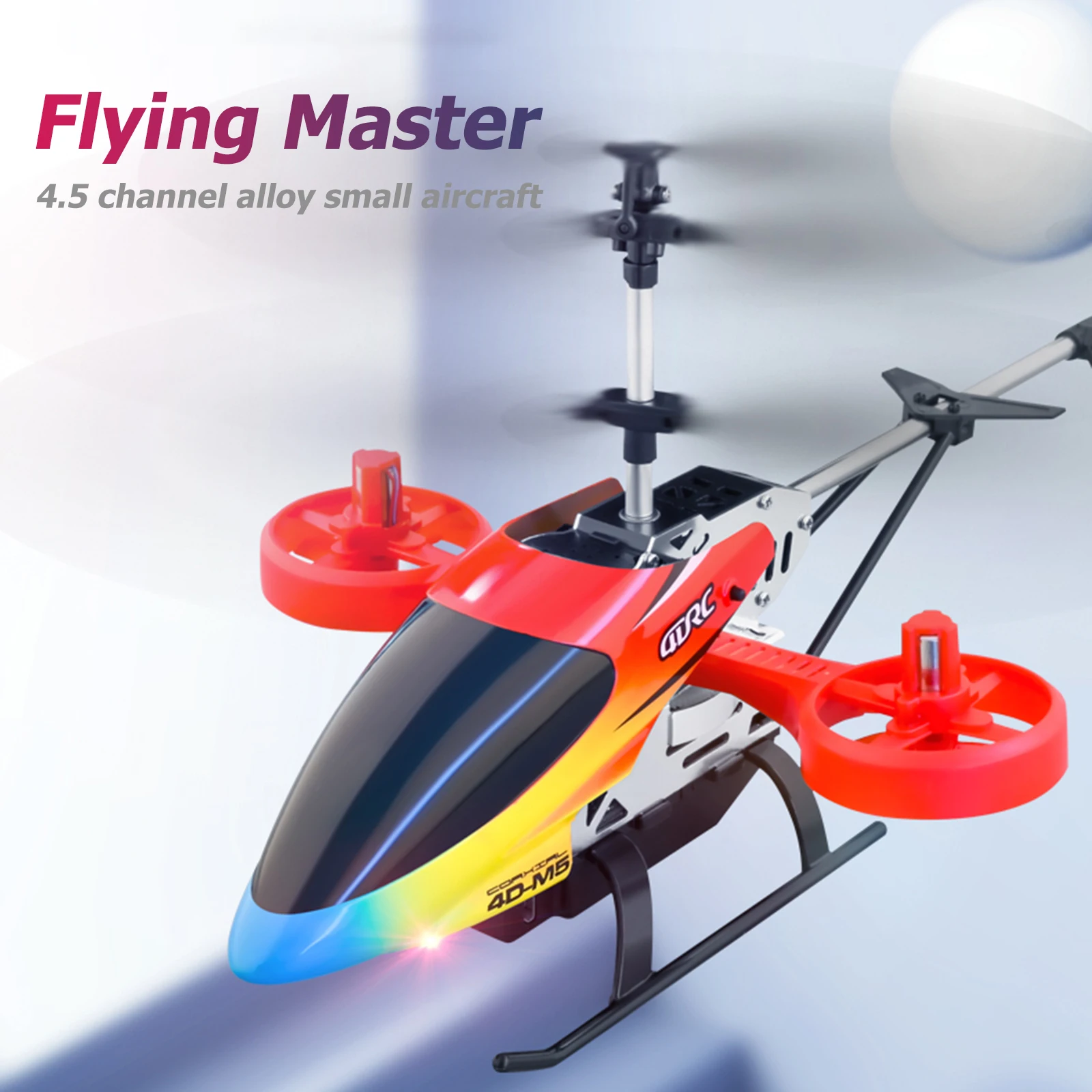 

M5 RC Airplane 2.4GHz Remote Control Helicopter 4.5 Channel Altitude Hold RC Helicopters with Gyro for Adult Kid Beginner