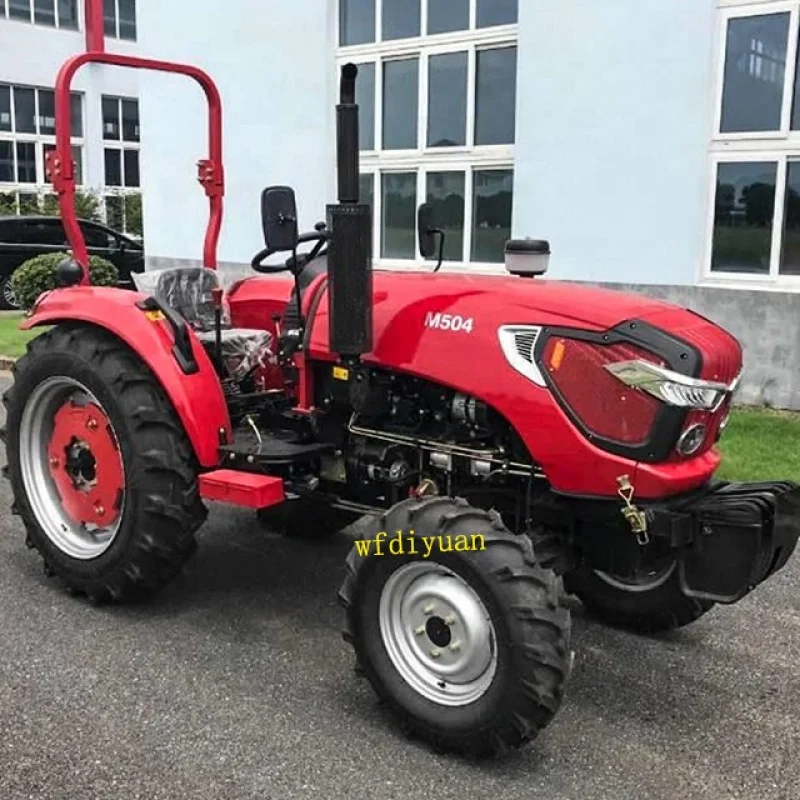 Китай: сельскохозяйственный трактор 70hp 4X4 AC дизельный двигатель
