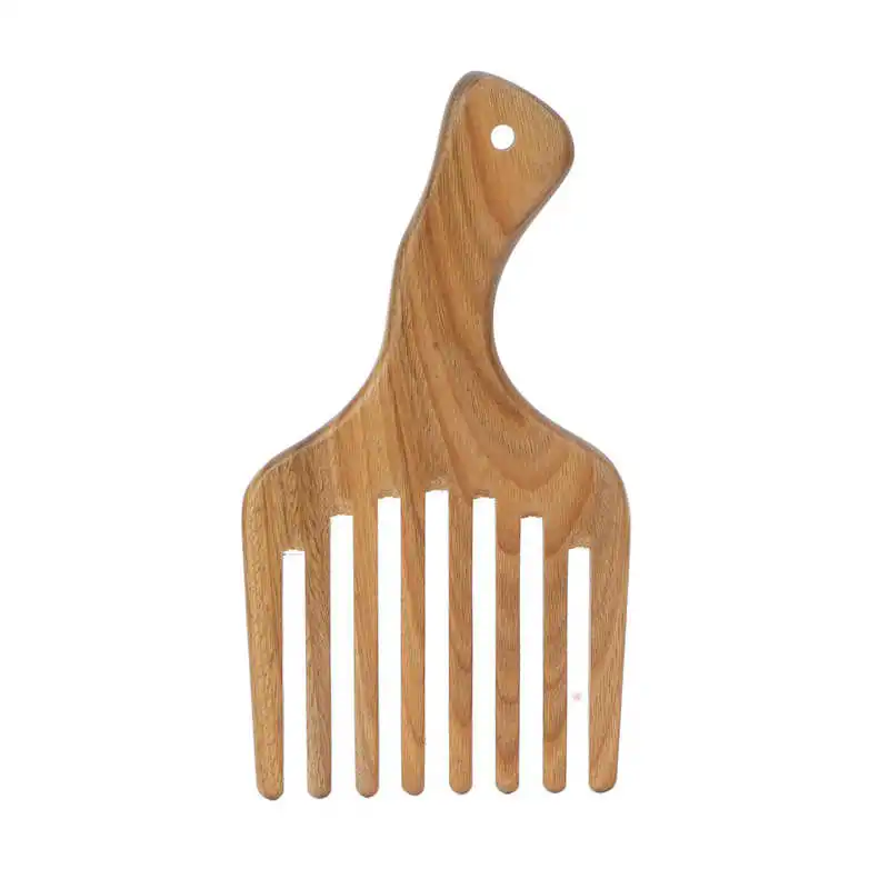 

Wooden Comb Wide Teeth Scalp Massage Hair Detangler Comb for Barber for Salon
