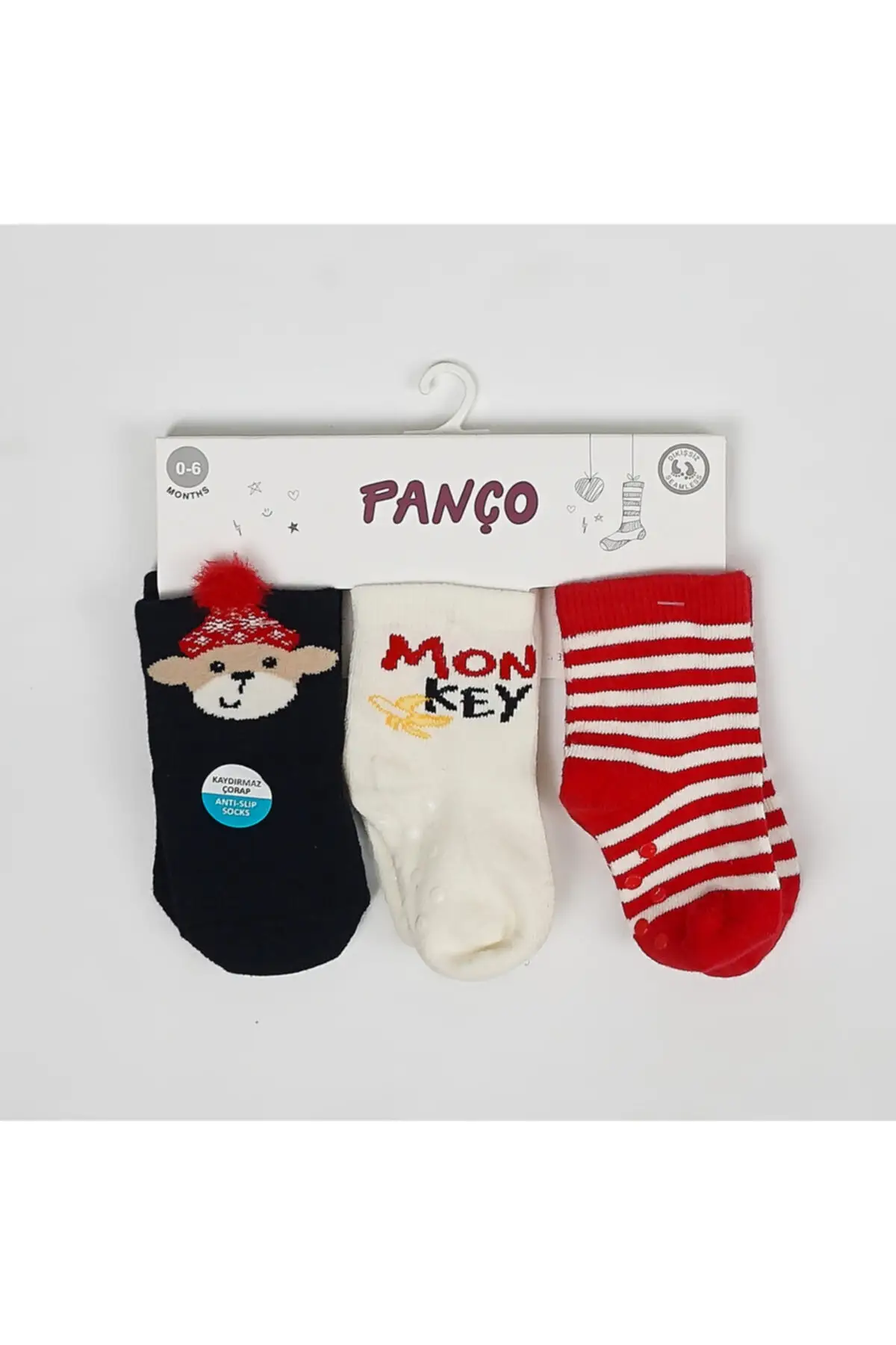

Male Baby Socks 3 PCs