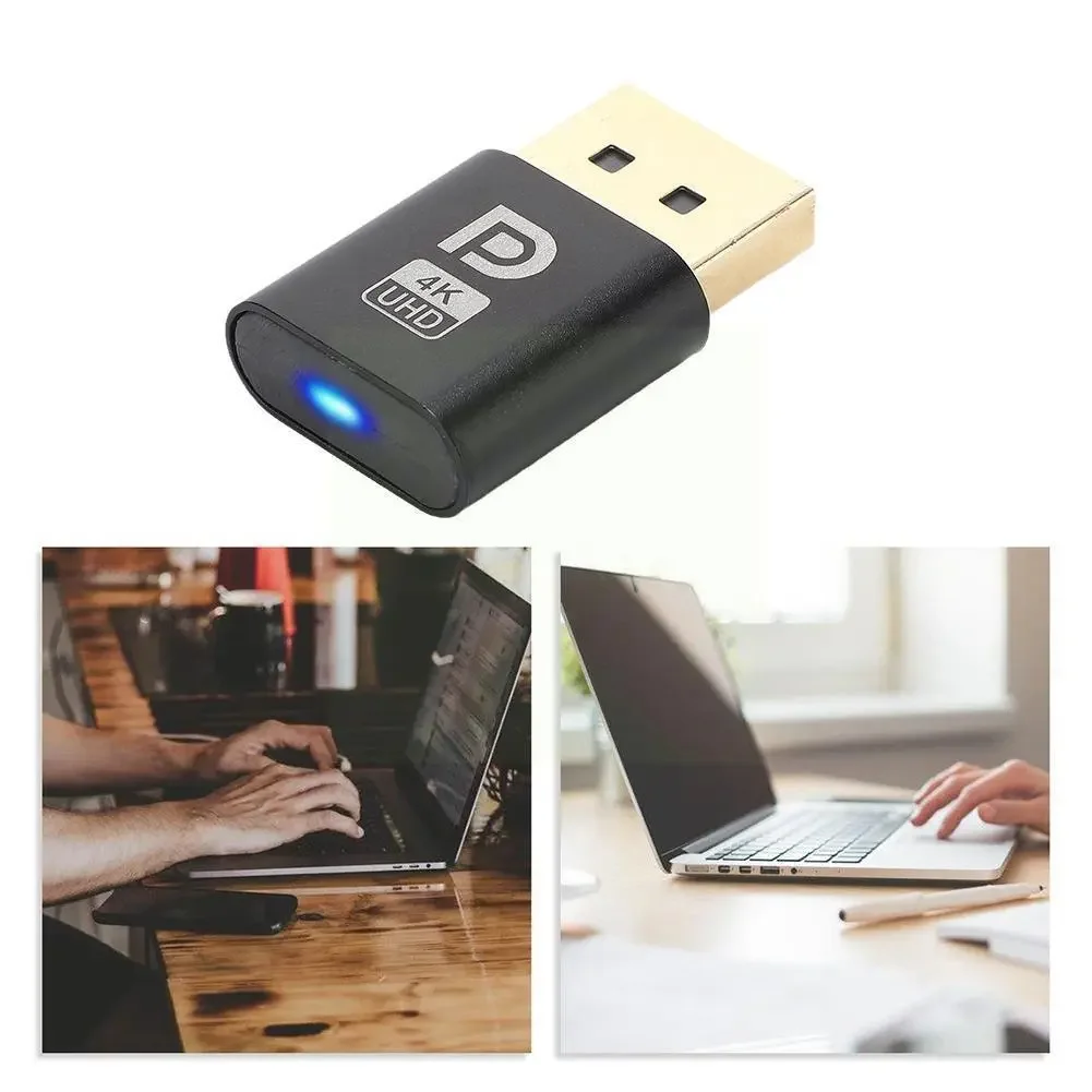 

Подключаемый, совместимый с Виртуальным дисплеем, подключаемый штекер 4K, поддельный адаптер для видео эмулятора биткоина, DP, Майнинг, необходимый для майнинга B6W1