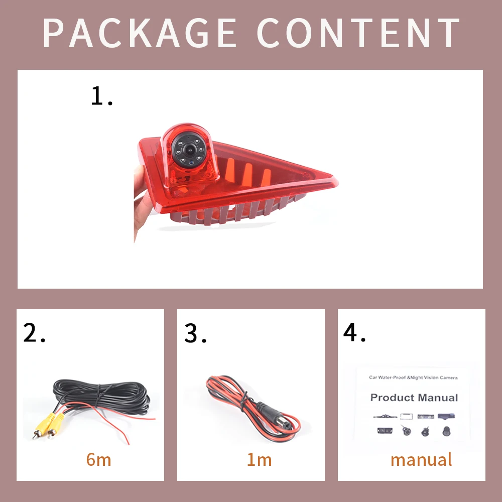 

AHD CVBS 170, широкий обзор, камера стоп-сигнала ночного видения для Renault_Master 2010-2016 для Nissan-NV400 для Opel_Movano