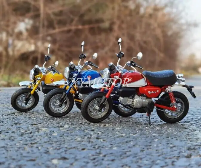AOSHIMA LCD 1/12 For Honda Monkey 125 Diecast Model Car Moto