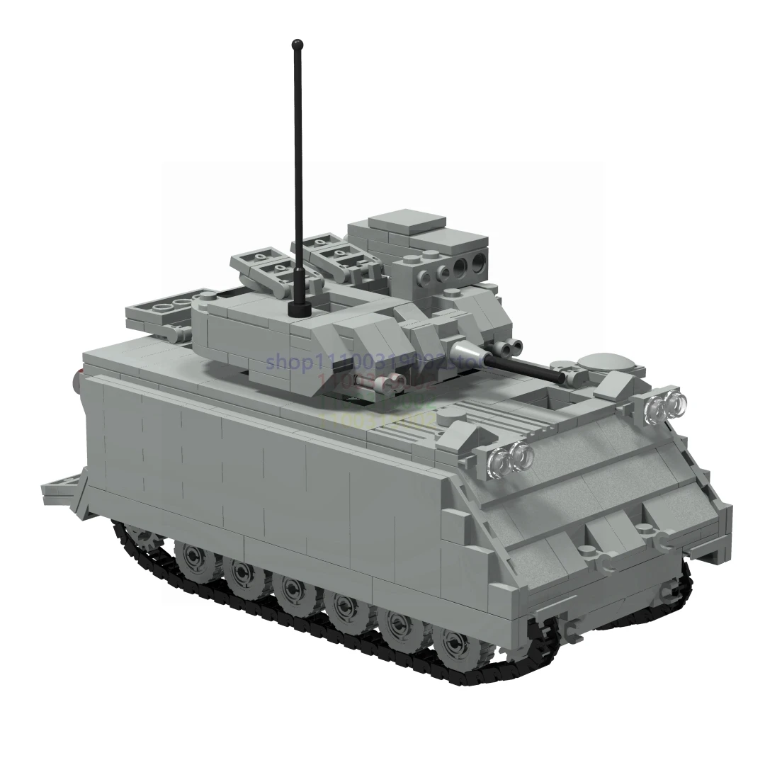 

M113 Armored Personnel Carrier Military Weapons Building Blocks Model moc Bricks with 5 Soldiers for Children Kids Gifts