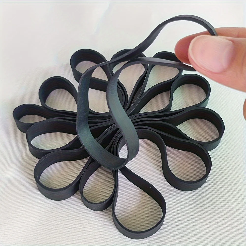 30 шт. черные эластичные ленты 150X10 мм