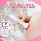 Допплер для мониторинга сердцебиения плода детектор для ухода за ребенком домашний портативный для беременных фетальный пульсометр без радиационного стетоскопа
