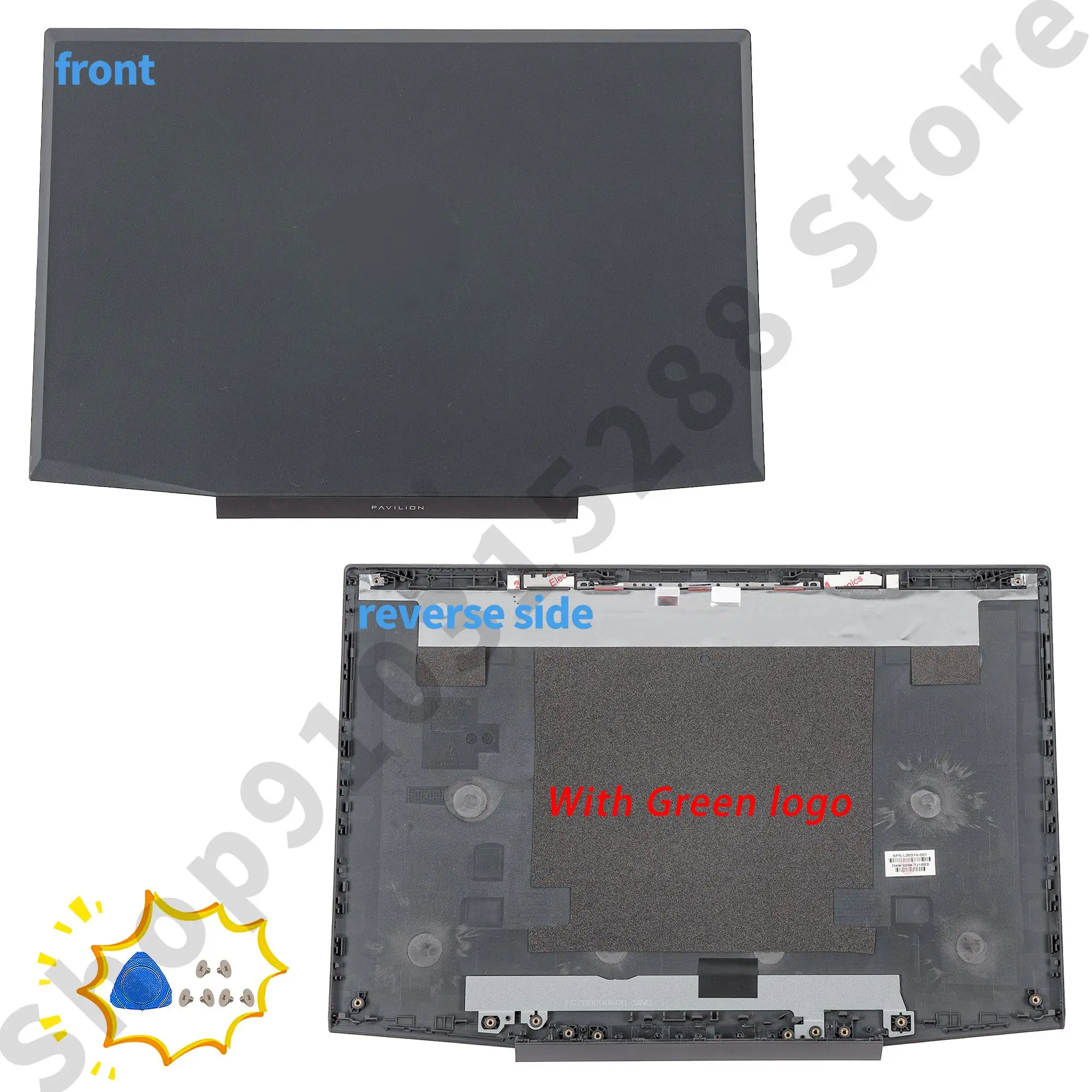 Задняя верхняя крышка для Pavilion Gaming 15-CX 15T-CX 15-cx0020nr 15-cx003 TPN-C133 ремонт задней крышки