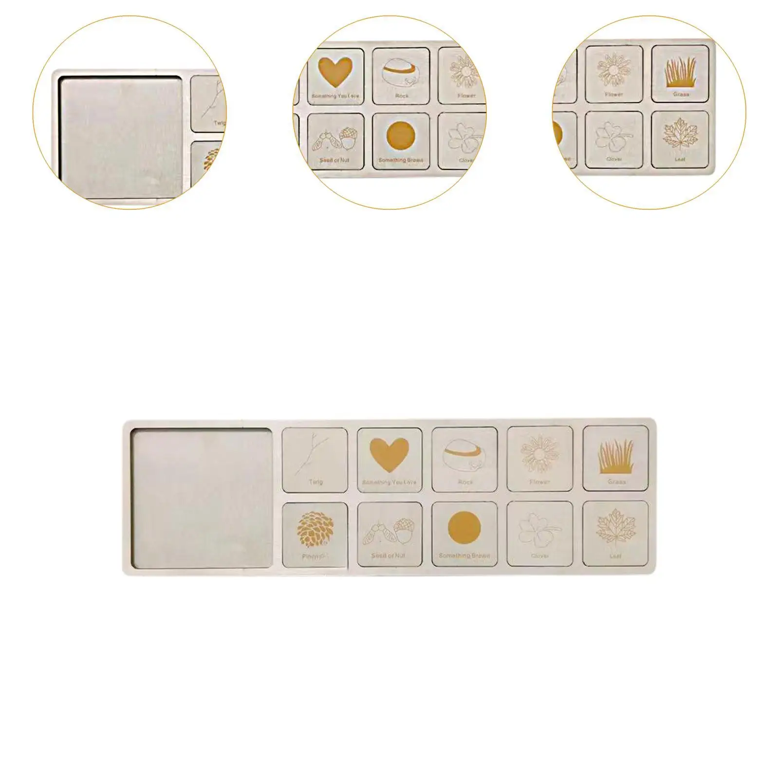 Игровая доска Деревянная Монтессори для художественного вдохновения мальчиков