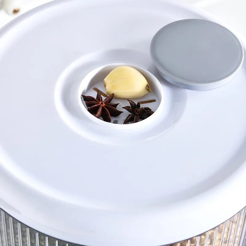 Контейнер для хранения риса с разделенными зернами и грубым зерном контейнер