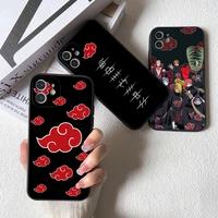 naruto akatsuki itachi pain for apple iphone 13 mini 12 11 pro max x xs xr 7 8 6 6s plus se 2020 soft tpu anti drop phone case