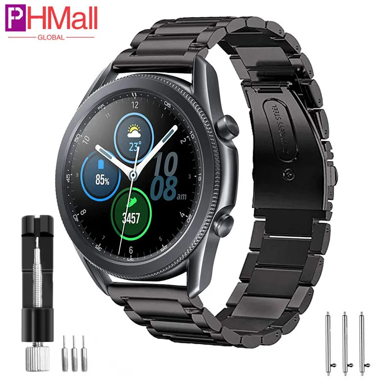 

Horloge Band Voor Samsung Galaxy Horloge 3 Band 45Mm Rvs 22Mm Horloge Band Voor Galaxy Horloge 46Mm/Gear S3 Frontier