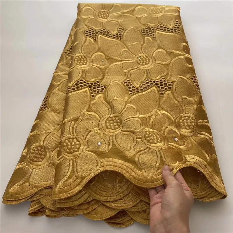 Новинка 2022 Высококачественная африканская Тюлевая кружевная ткань хлопковые