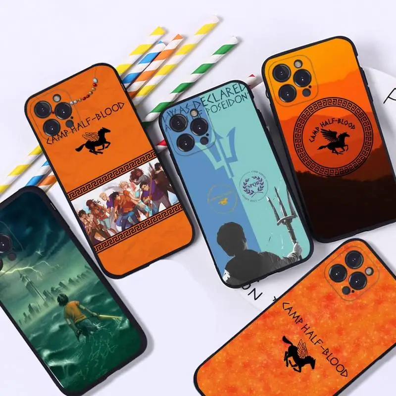 

Percy Jackson Phone Case Silicone Soft for iphone 14 13 12 11 Pro Mini XS MAX 8 7 6 Plus X XS XR Cover