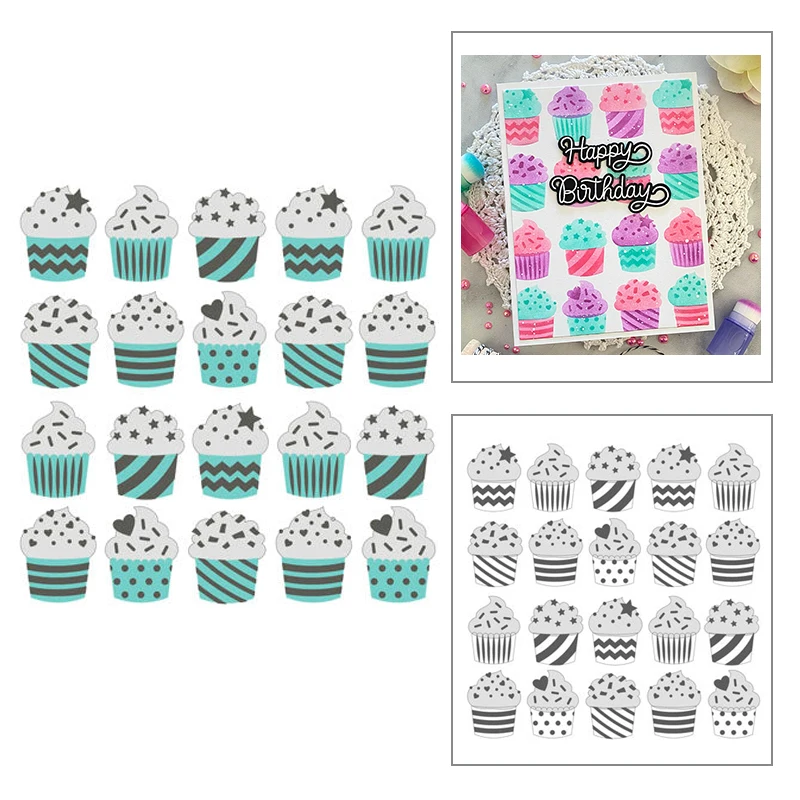 Новинка 2022 трафарет для украшения торта в виде чашки изготовления