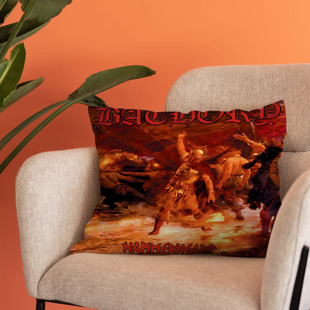 Подушка Bathory Quorthon наволочка для гостиной дивана домашний декор по